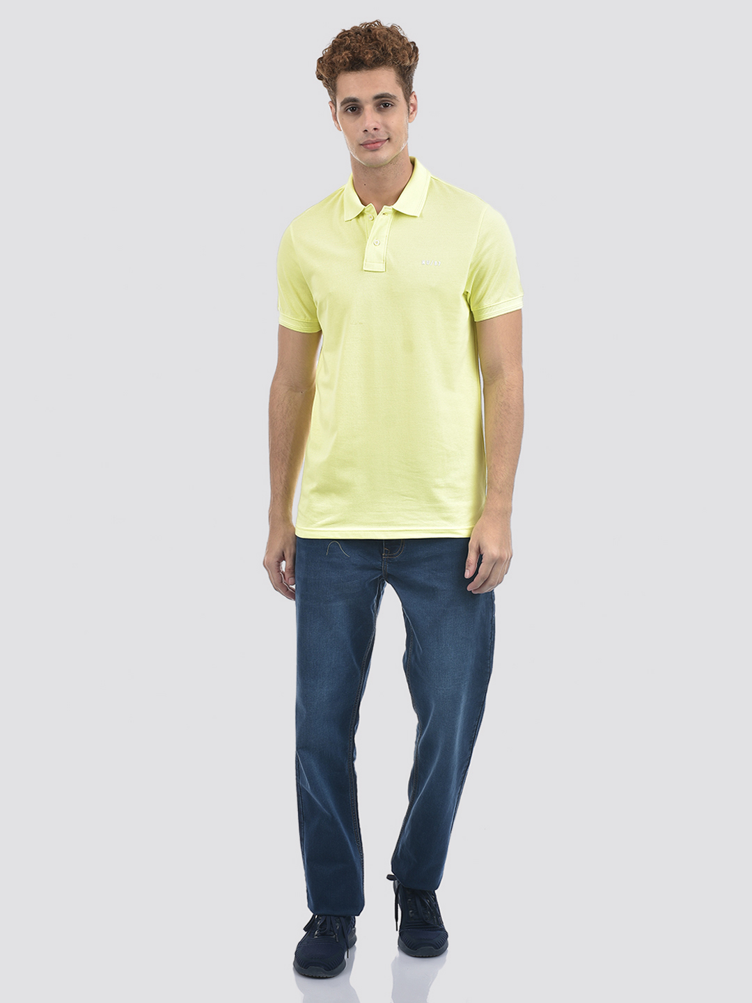 Numero Uno Men Green Polo T-Shirt